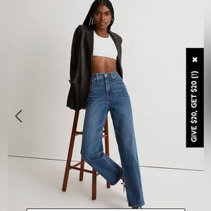 COPY - The perfect vintage straight jean in mayfield wash.